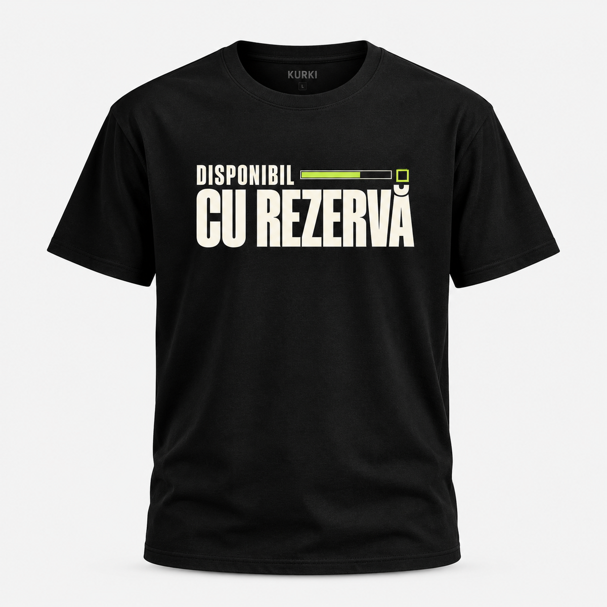 Tricou "Disponibil cu Rezervă"